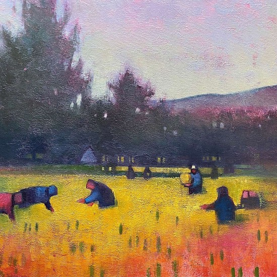 Kathy Gale, Golden Harvest
2021, oil and acrylic on canvas