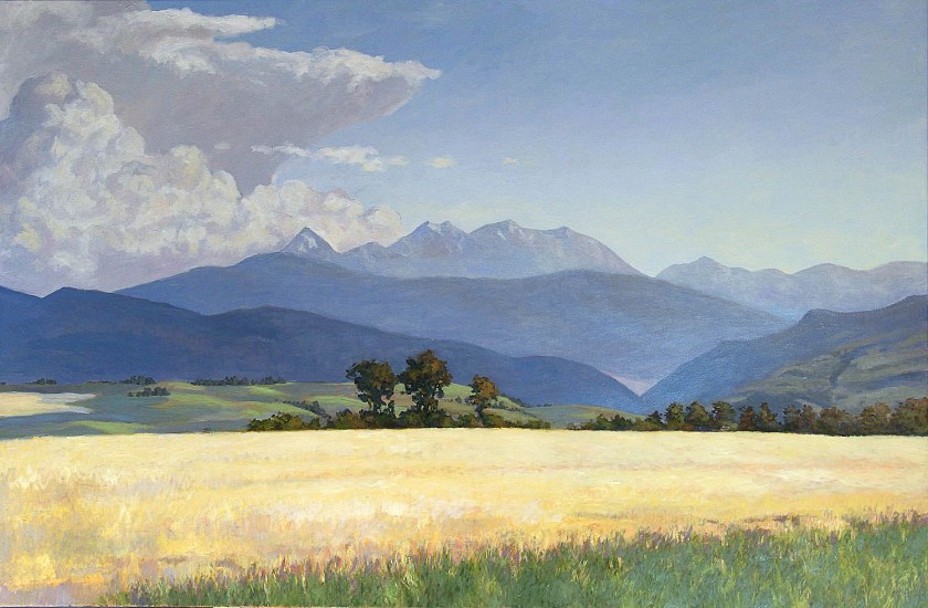 Bruce Park, Spanish Peaks Late Afternoon
2021, oil on canvas