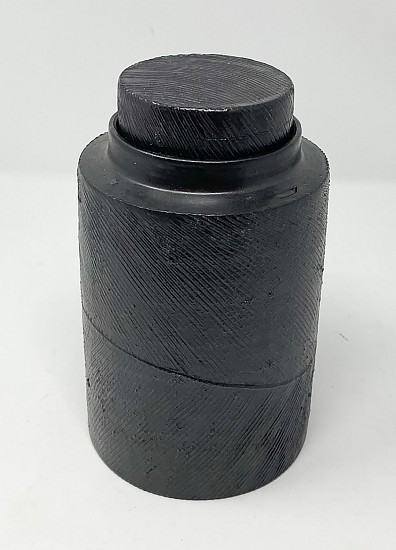 Ani Kasten, Lidded Cannister, Black
2021, ceramic