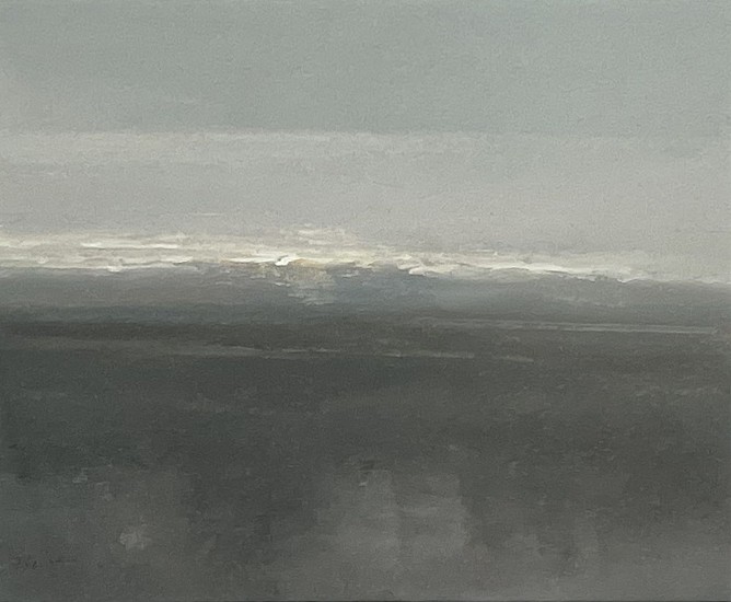 James Bason, Slow Fade
2021, oil on gessoed watercolor paper