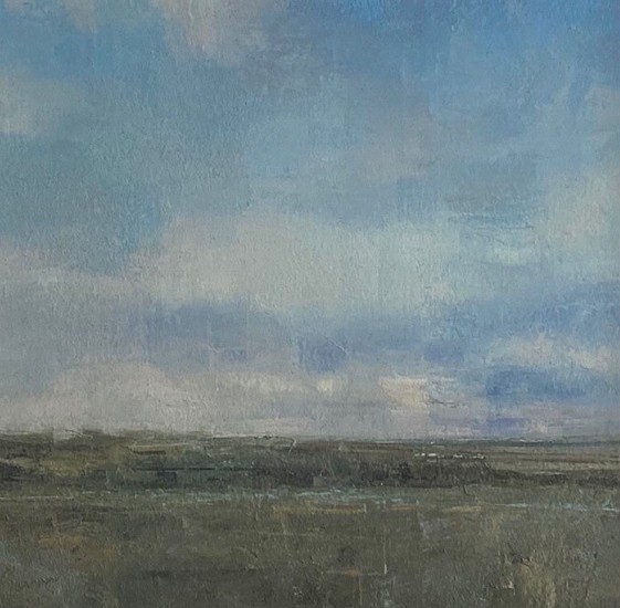 James Bason, Prairie Air
2021, oil, Arches oil paper