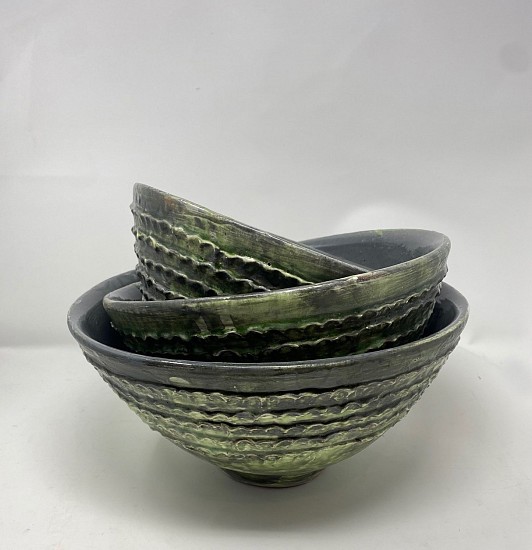 Maggie Jaszczak, Green Bowl
2021, ceramic earthenware