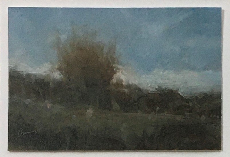 James Bason, Study no. 28
2020, oil, Arches oil paper