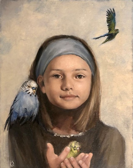 Erin Schulz, Birds
2021, oil on linen