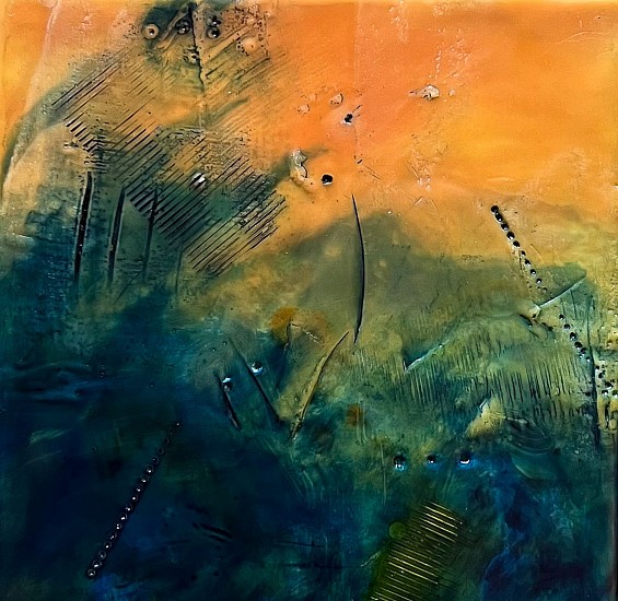 Mary Christen, Abstract
2022, encaustic