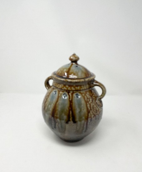 Mark Hewitt, Jar
2022, woodfired stoneware