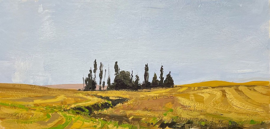 Aaron Johnson, August Heat
2018, gouache
