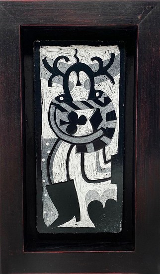 Allen Dodge, Joker Leaving Town
2022, enamel