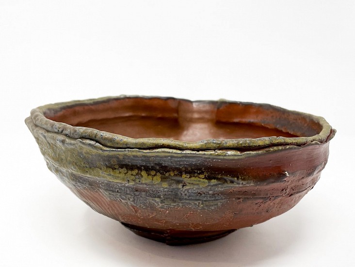 Scott Parady, Spouted Bowl. m
2022, woodfired stoneware