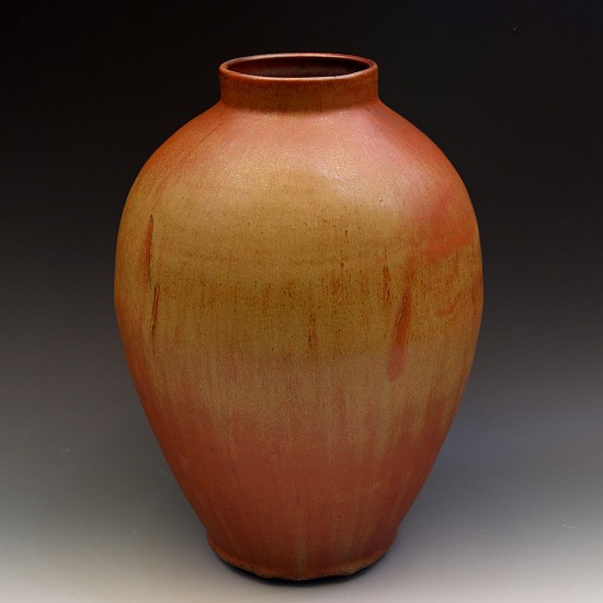 Roy Strassberg, Red Stoneware Jar
2018, stoneware