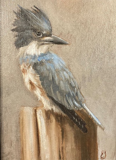 Erin Schulz, Kingfisher #2
2021, oil