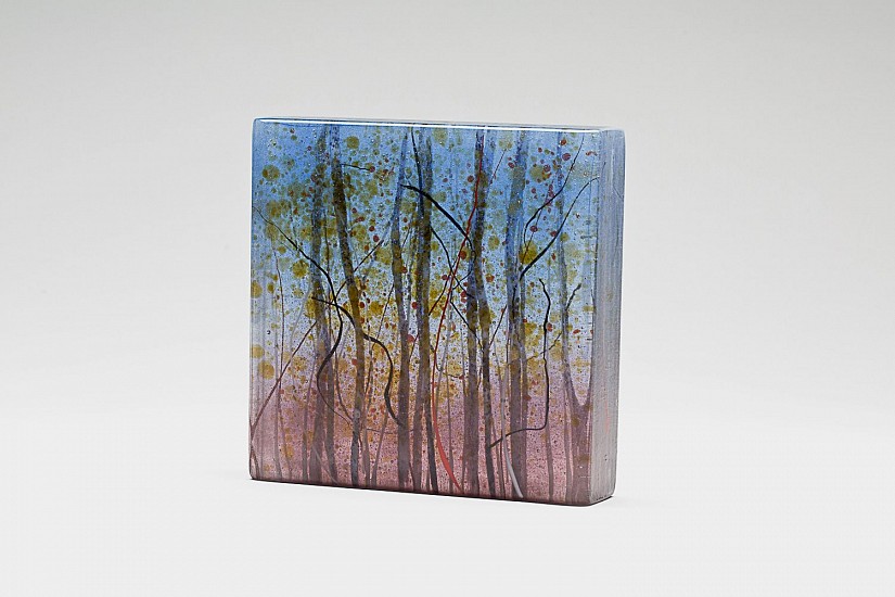 Angelita Surmon, Twilight Woods
2022, kiln-formed glass