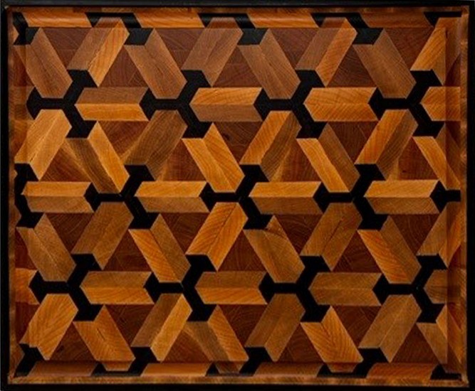 Don Scott, 3D Lattice
2022, Walnut, Maple, Koa