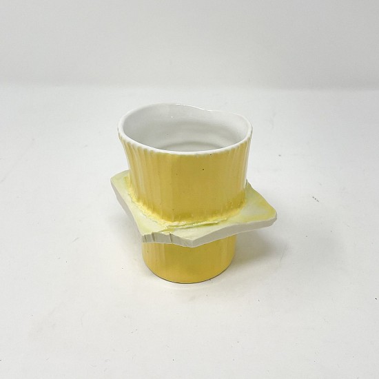 Ani Kasten, Yellow Kunnuki Cup 2
2022, ceramic