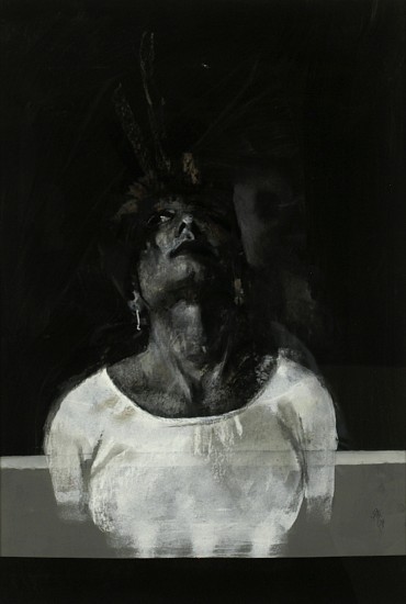 Peter Cox, Mask Study
2009, pastel on bristol