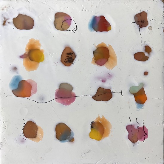 Pamela Caughey, Dot 3
encaustic