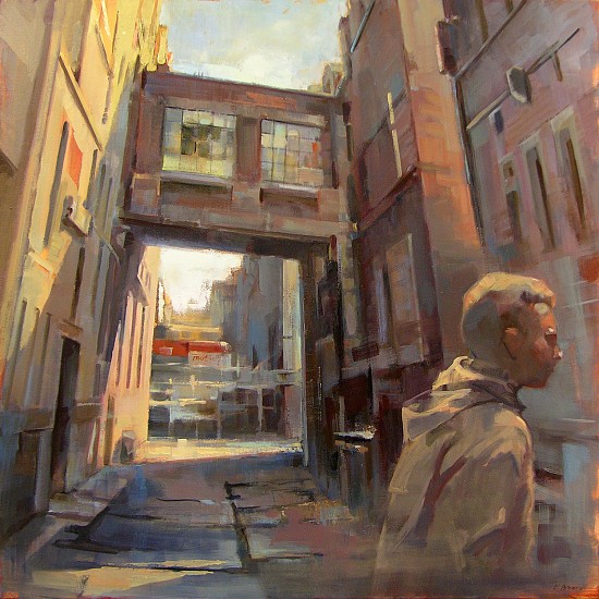 Victoria Brace, Back Alley - at gonzaga
2013, oil on canvas