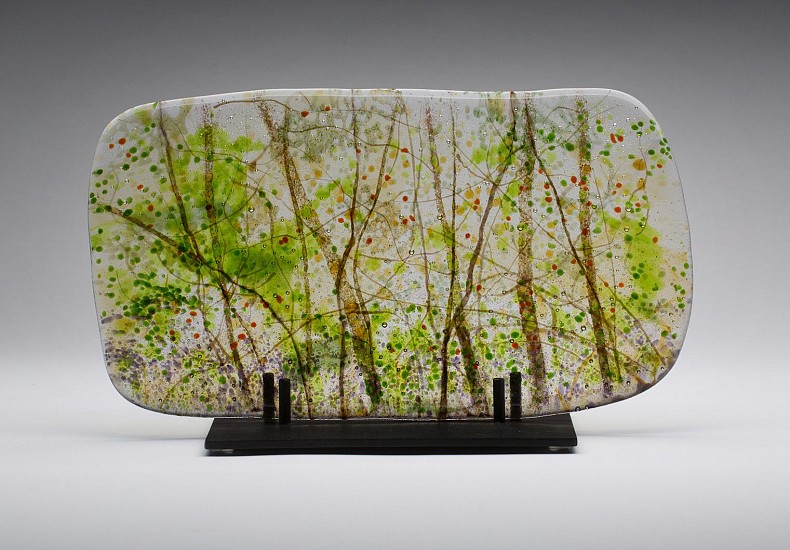 Angelita Surmon, Early Light
2020, kilnformed glass