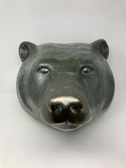 Marilyn Lysohir, Ceramic Bear Head
2021, clay