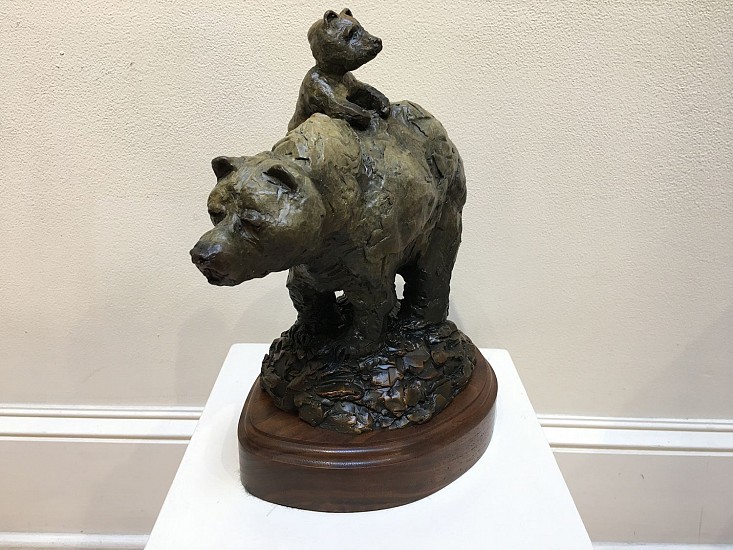 Jane Morgan, Patience and Scamp
bronze