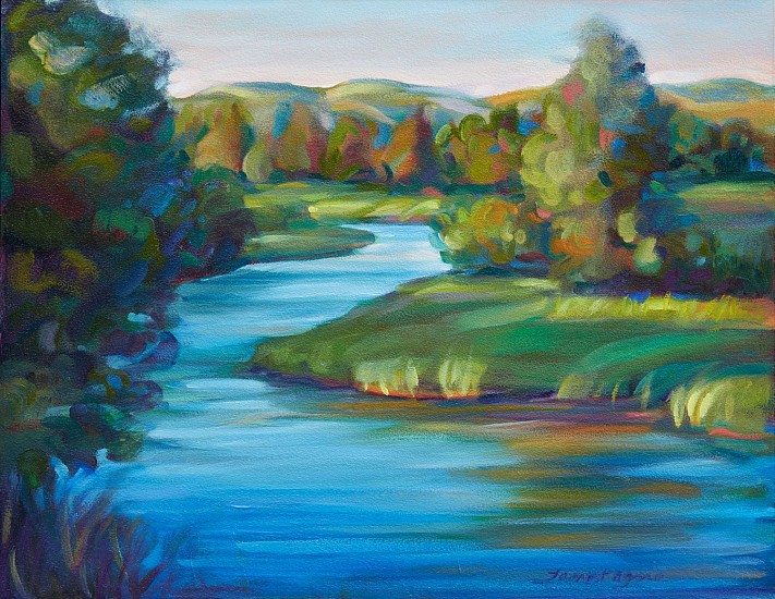 Louise Lamontagne, Mission Creek - Draws me Deeper
2022, oil