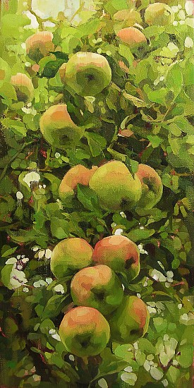 Victoria Brace, Backyard Apples
2022, oil on canvas