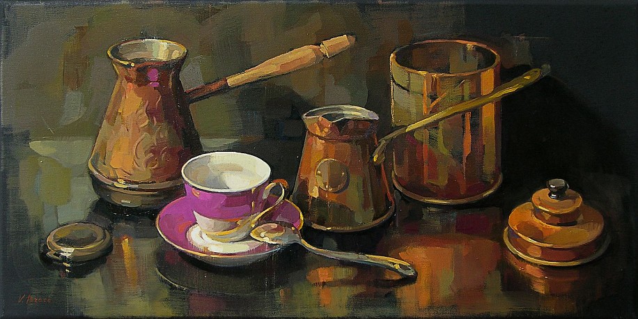Victoria Brace, Ode to Coffee
2023, oil on canvas