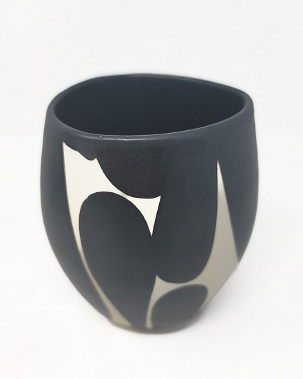 Sam Scott, B/W Triangle Bowl
2022, ceramic