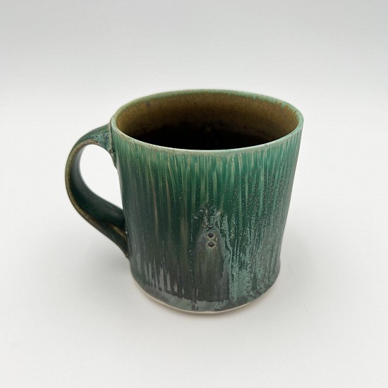 Nick DeVries, Round Green Mug
2023, porcelain