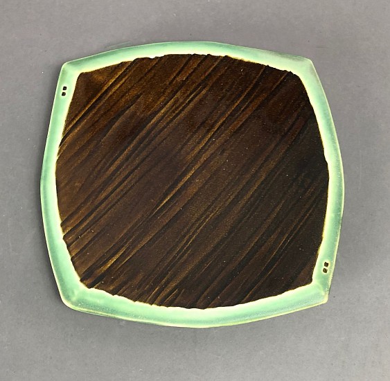 Nick DeVries, Square Plate
2019, ceramic