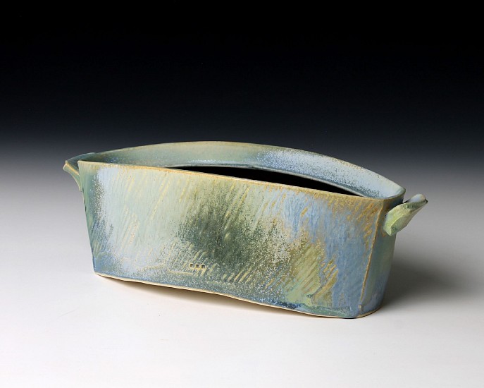 Nick DeVries, Blue Rectangular Dish
2023, porcelain