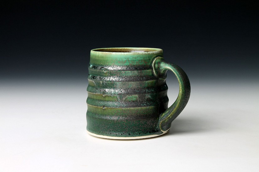 Nick DeVries, Round Dark Green Mug1
2023, porcelain