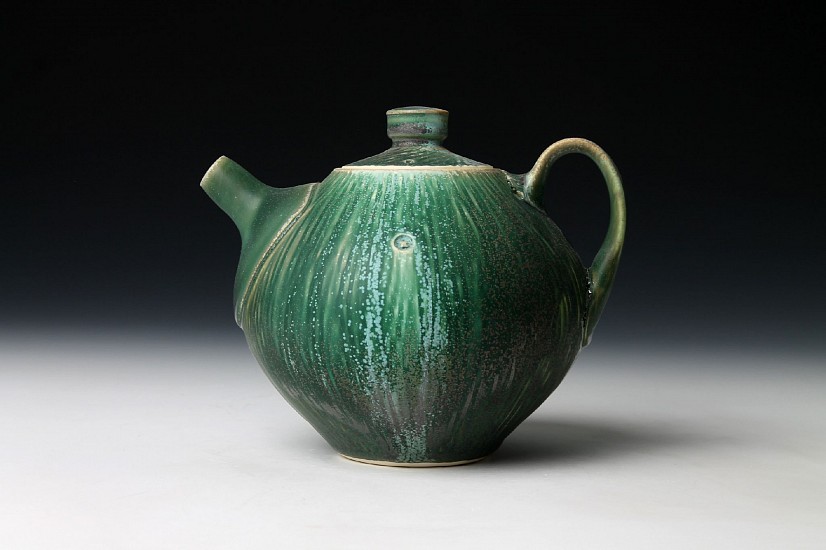 Nick DeVries, Dark Green Teapot
2023, porcelain