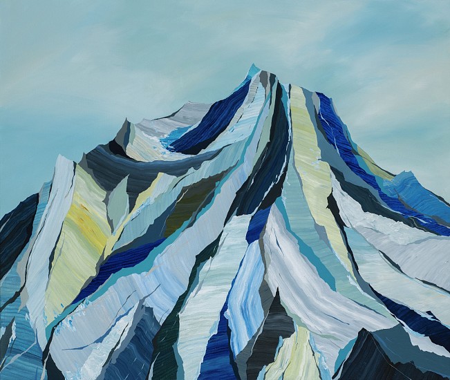 Ryan Molenkamp, Cascade No. 120
2023, acrylic on canvas