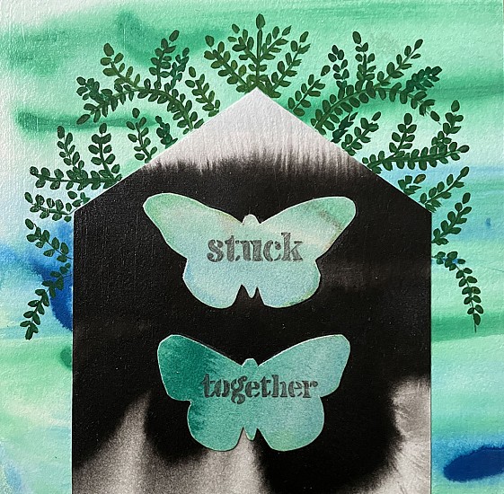 Sally Graves-Machlis & Delphine Keim, Stuck Together
2022, Mixed