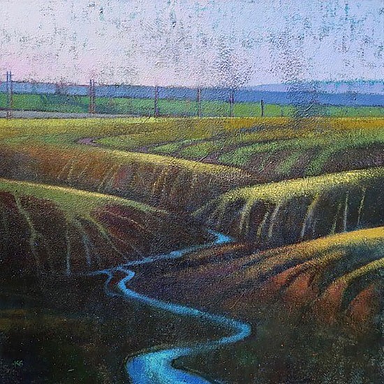 Kathy Gale, The Coulee
2023, acrylic