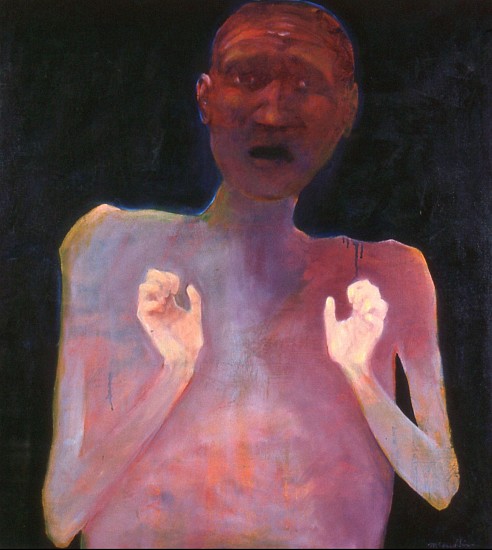Mel McCuddin, Earthquake
1997, oil on canvas