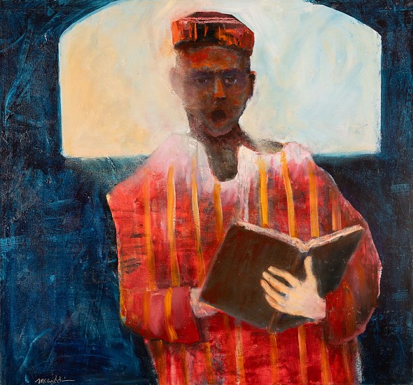 Mel McCuddin, Book of Chants
2015, oil on canvas