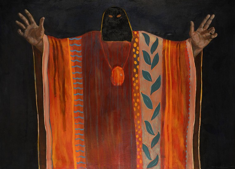 Mel McCuddin, Ritual
1975, oil on canvas