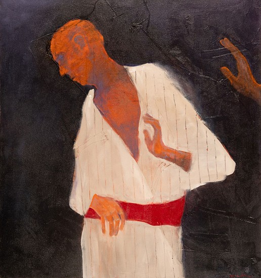 Mel McCuddin, Red Belt
ca. 2015, oil on canvas