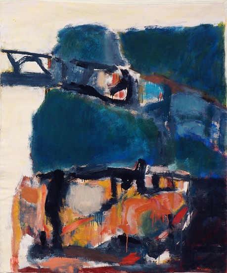 Mel McCuddin, Bridge to the Valley-SM
1966, oil on canvas