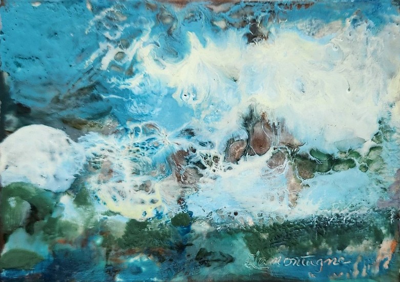 Louise Lamontagne, Abstracted Landscape 1
2023, encaustic