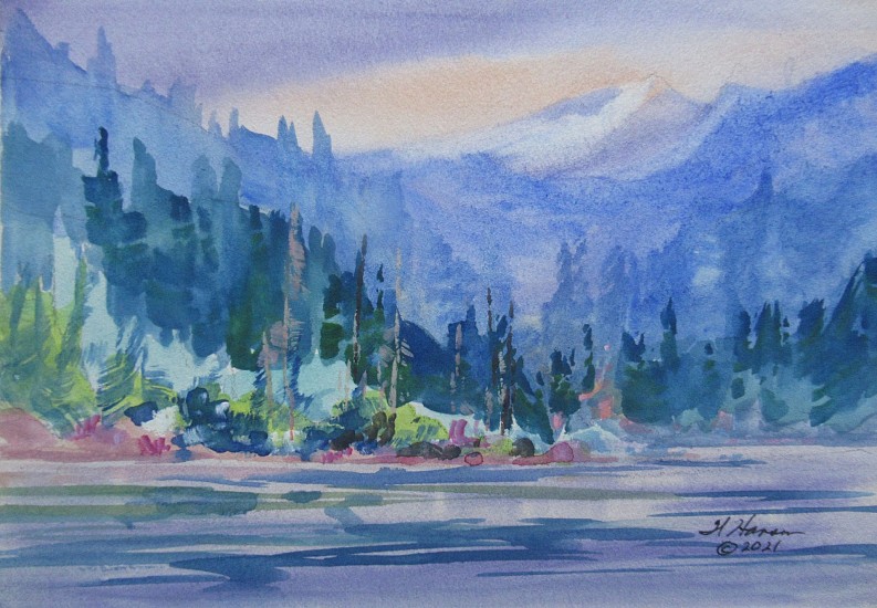 Wes Hanson, The Crossing
2019, watercolor