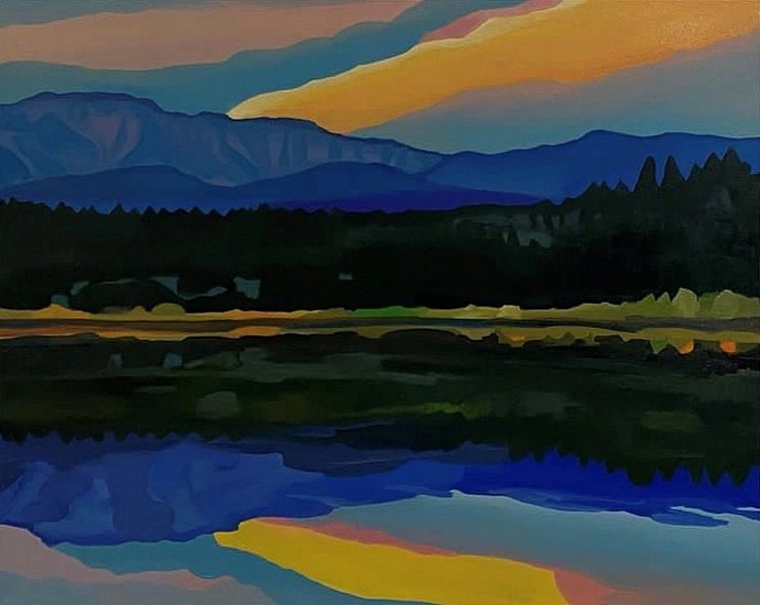 Sheila Miles, Rainy Lake
2023, oil