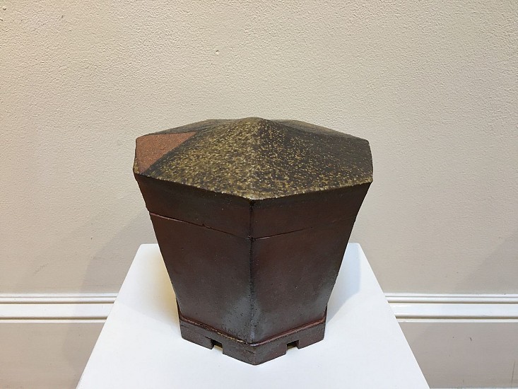 James Tingey, Wide 7 Sided Jar
2021, stoneware