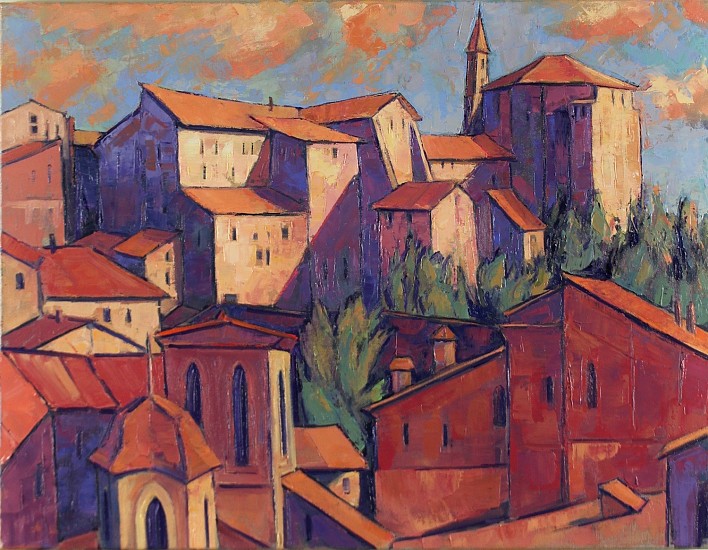 Gordon Wilson, San Giovanni Evangelista
2023, oil on linen panel