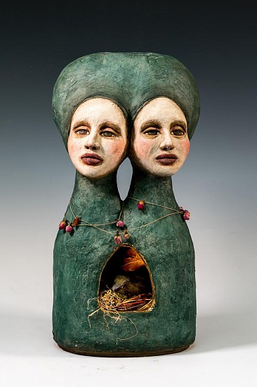 Sandi Bransford, Sanctuary
2023, Mixed media ceramic