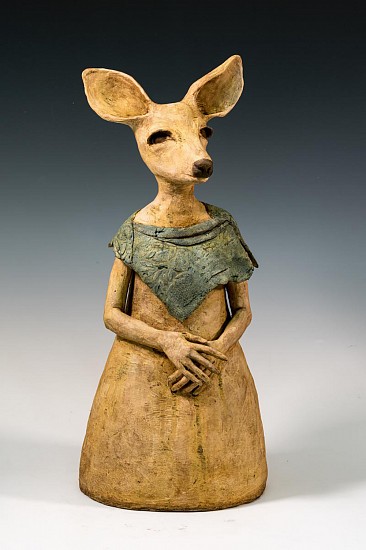 Sandi Bransford, Watcher
2024, Mixed media ceramic