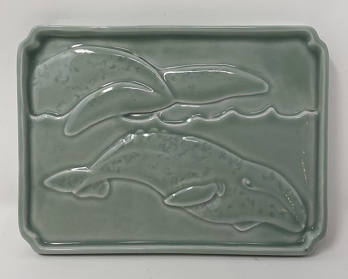 Julia Galloway, Grey Whale
2020, porcelain