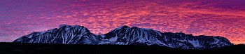 poe 0003 s panoramic sunset over the eastern sierra 72x16